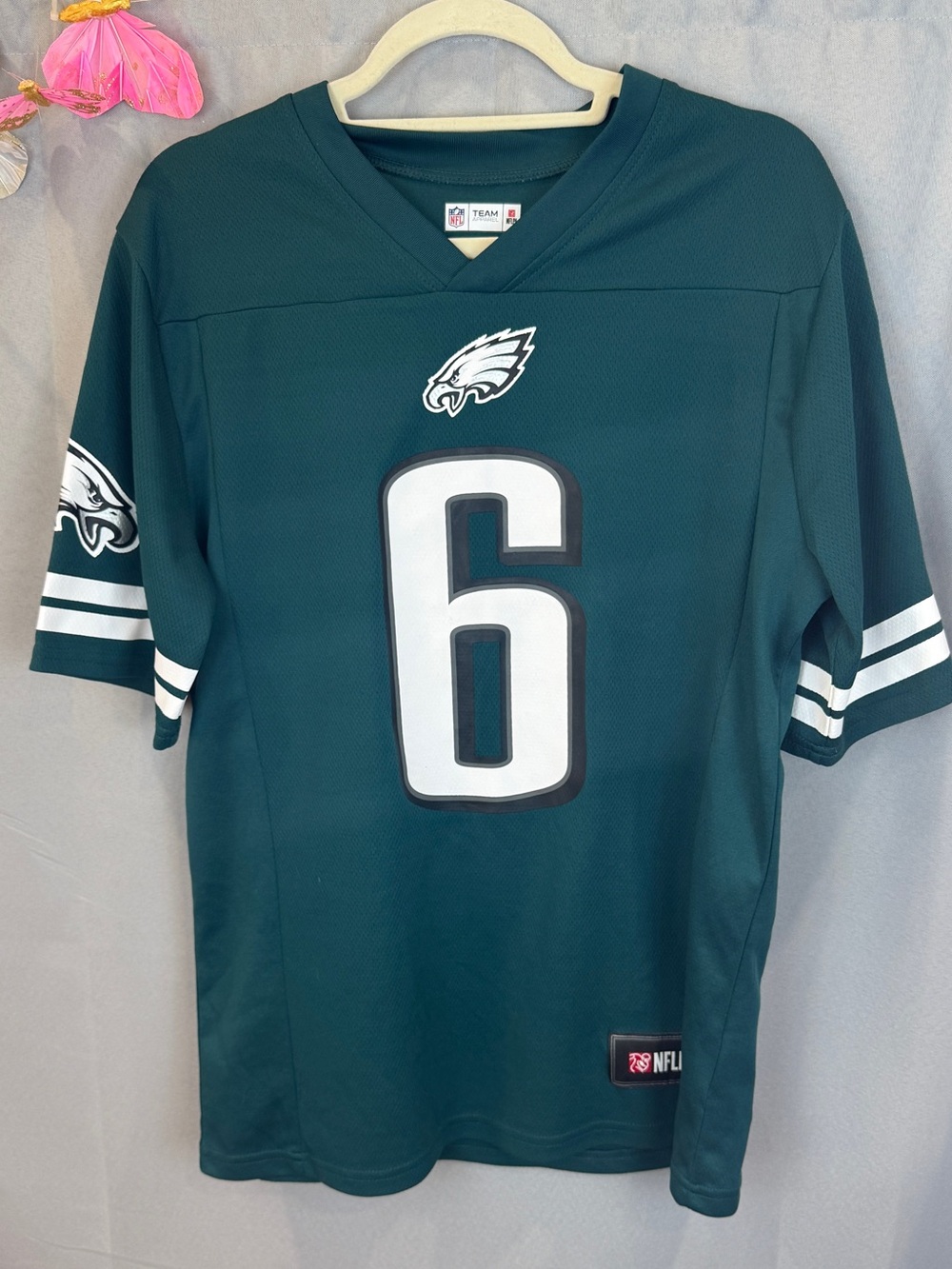 NFL DeVonta Smith Philadelphia Eagles Jersey in Midnight Green- Size Small